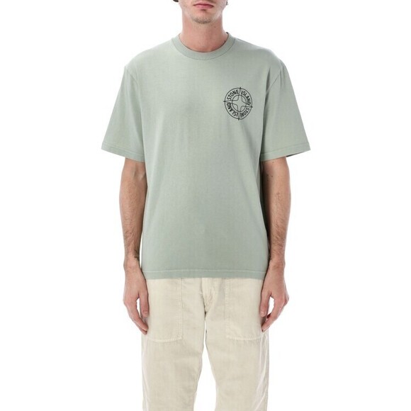 Stone Island Outline Compass Cotton T-Shirt - NWT